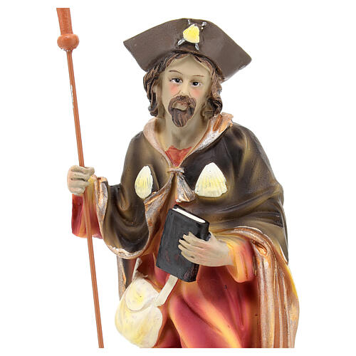 Statue of St. James, resin, 8 in 2