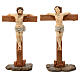 Crucifixión Jesús resina set 5 piezas 14 cm s6