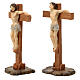 Crucifixión Jesús resina set 5 piezas 14 cm s8