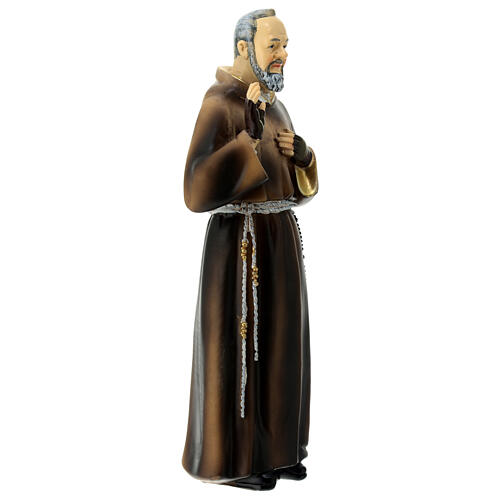 Padre Pio resin statue 8 in 4