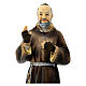 Statuina Padre Pio resina 20 cm s2