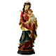Our Lady with Child, thoughtful look, resin statue, 8 in s1