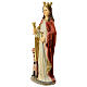 Saint Barbara, resin statue with golden details, 8 in s3