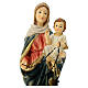 Madonna rosario Gesù bambino 30 cm s2