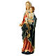 Madonna różaniec i Dzieciątko Jezus figurka 30 cm s3