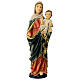 Virgin Mary rosary with baby Jesus 30 cm s1