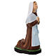 Statue of Bernadette on her knees, indistructible material, 25 cm, outdoor s3