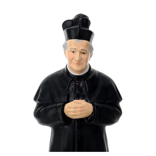 Don Bosco, Statue, aus unzerbrechlichem Material, 30 cm, AUßEN 2