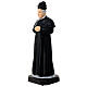 Estatua Don Bosco material infrangible 30 cm exterior s3