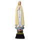 Statua Madonna di Fatima materiale infrangibile 30 cm esterno s1