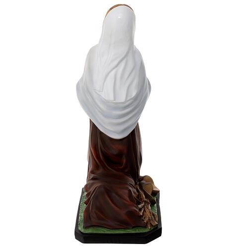 Kniende Bernadette, Statue, aus bruchfestem Material, 40 cm, AUßEN 6