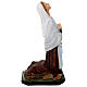 Bernadette on her knees, indistructible statue, 40 cm, outdoor s5