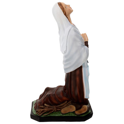 Sainte Bernadette à genoux matière incassable 40 cm statue pour extérieur 5