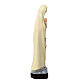 Virgen de Fátima Estatua material infrangible 40 cm exterior s6