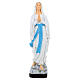 Estatua Virgen de Lourdes material infrangible 40 cm exterior s1