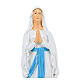 Estatua Virgen de Lourdes material infrangible 40 cm exterior s2