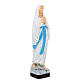 Estatua Virgen de Lourdes material infrangible 40 cm exterior s4