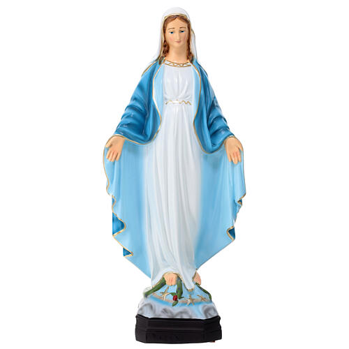 Estatua Virgen Inmaculada material infrangible 40 cm exterior 1