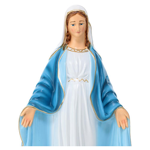 Estatua Virgen Inmaculada material infrangible 40 cm exterior 2