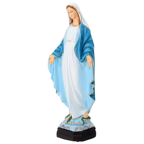 Estatua Virgen Inmaculada material infrangible 40 cm exterior 3