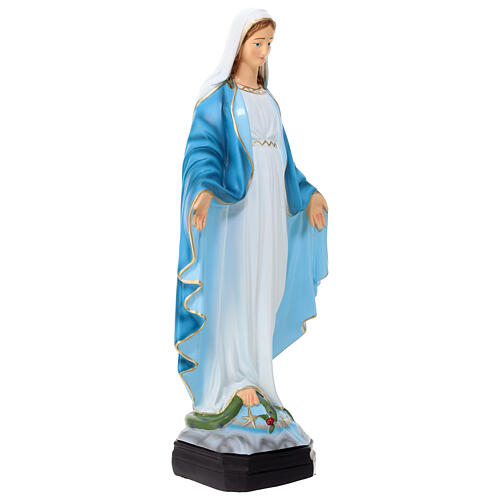 Estatua Virgen Inmaculada material infrangible 40 cm exterior 4