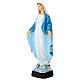 Estatua Virgen Inmaculada material infrangible 40 cm exterior s3