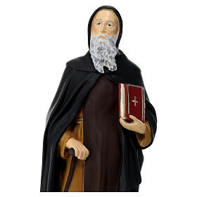 Figura Święty Antoni Opat materiał nietłukący 40 cm, na zewnątrz