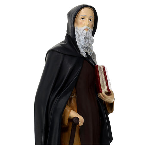 Figura Święty Antoni Opat materiał nietłukący 40 cm, na zewnątrz 6