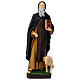 Statue of Saint Anthony the Abbot, unbreakable material 40 cm outdoor s1