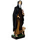 Statue of Saint Anthony the Abbot, unbreakable material 40 cm outdoor s5