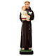 St Anthony statue unbreakable material 40 cm outdoor s1