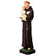 St Anthony statue unbreakable material 40 cm outdoor s3
