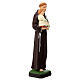 St Anthony statue unbreakable material 40 cm outdoor s4