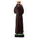 St Anthony statue unbreakable material 40 cm outdoor s5