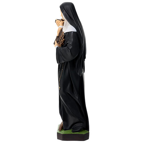 Statue Sainte Rita matière incassable 40 cm pour extérieur 7