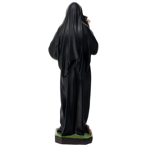 Statue Sainte Rita matière incassable 40 cm pour extérieur 8