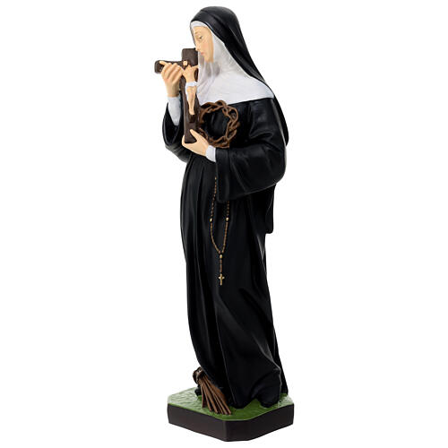 Statua Santa Rita materiale infrangibile 40 cm esterno 3