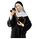 Statua Santa Rita materiale infrangibile 40 cm esterno s2