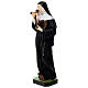 Statua Santa Rita materiale infrangibile 40 cm esterno s3