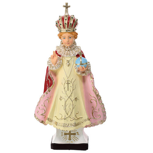 Statue Enfant Jésus de Prague matière incassable 40 cm pour extérieur 1