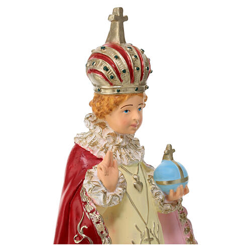 Statua bambino di Praga materiale infrangibile 40 cm esterno 2
