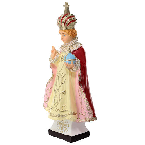 Statua bambino di Praga materiale infrangibile 40 cm esterno 3