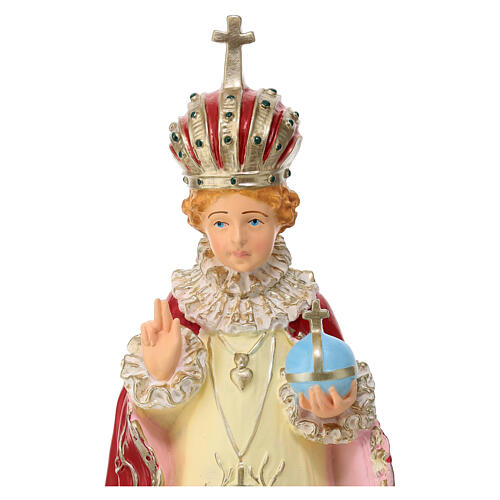 Statua bambino di Praga materiale infrangibile 40 cm esterno 6