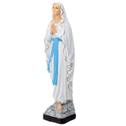 Virgen de Lourdes estatua material infrangible 50 cm exterior 3