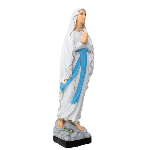 Virgen de Lourdes estatua material infrangible 50 cm exterior 5