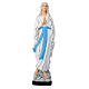 Virgen de Lourdes estatua material infrangible 50 cm exterior s1