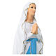 Virgen de Lourdes estatua material infrangible 50 cm exterior s6