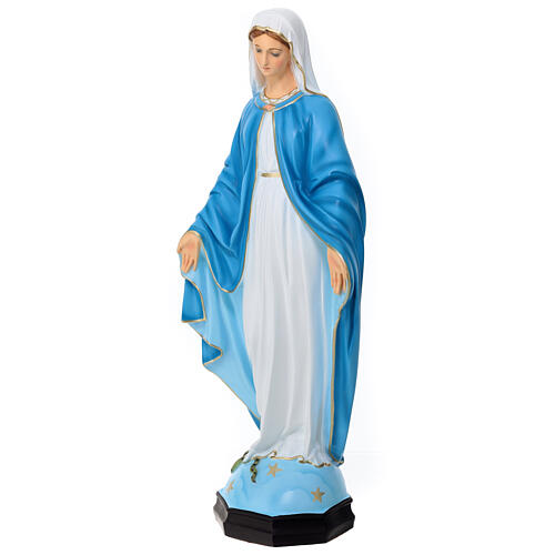 Estatua Inmaculada material infrangible 60 cm exterior 5