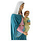 Maria mit dem Kinde, Statue, aus bruchfestem Material, 60 cm, AUßEN s6