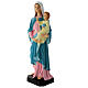 Virgin with Infant Jesus, outdoor statue, indistructible material, 60 cm s3